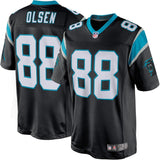 Men's Carolina Panthers Greg Olsen Black Limited Jersey