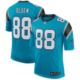 Men's Carolina Panthers Greg Olsen Blue Classic Limited Player Jersey