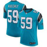 Men's Carolina Panthers Luke Kuechly Blue Classic Limited Player Jersey