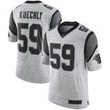 Men's Carolina Panthers Luke Kuechly Gray Gridiron Gray II Limited Jersey