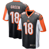 Men's Cincinnati Bengals A.J. Green Black Game Jersey