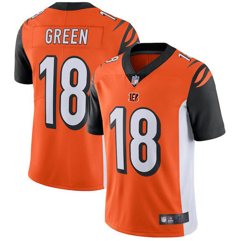 Men's Cincinnati Bengals A.J. Green Orange Vapor Untouchable Limited Player Jersey