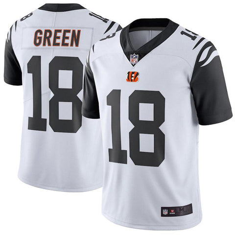 Men's Cincinnati Bengals A.J. Green White Vapor Untouchable Color Rush Limited Player Jersey