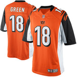 Men's Cincinnati Bengals AJ Green Orange Limited Jersey