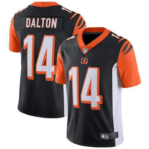 Men's Cincinnati Bengals Andy Dalton Black Vapor Untouchable Limited Player Jersey