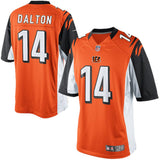 Men's Cincinnati Bengals Andy Dalton Orange Limited Jersey