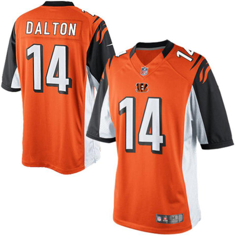 Men's Cincinnati Bengals Andy Dalton Orange Limited Jersey