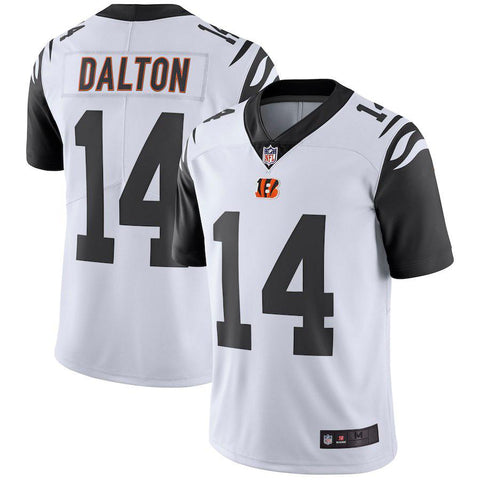 Men's Cincinnati Bengals Andy Dalton White Vapor Untouchable Color Rush Limited Player Jersey