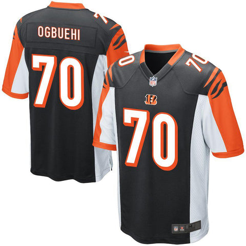 Men's Cincinnati Bengals Cedric Ogbuehi Black Game Jersey