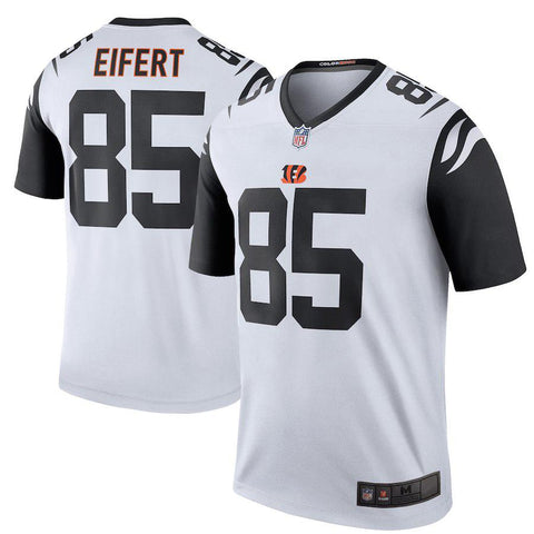 Men's Cincinnati Bengals Tyler Eifert White Color Rush Legend Jersey
