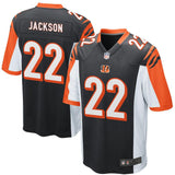 Men's Cincinnati Bengals William Jackson Black Game Jersey