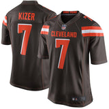 Men's Cleveland Browns DeShone Kizer Brown Game Jersey