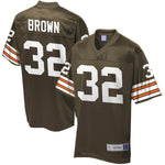 Men's Cleveland Browns Jim Brown NFL Pro Line Brown Retired Player Jersey