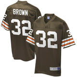 Men's Cleveland Browns Jim Brown NFL Pro Line Brown Retired Player Jersey