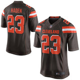 Men's Cleveland Browns Joe Haden Brown Limited Jersey