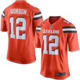 Men's Cleveland Browns Josh Gordon Orange Game Jersey