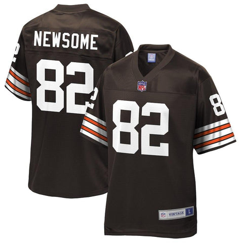 Men's Cleveland Browns Ozzie Newsome NFL Pro Line Brown Retired Team Player Jersey