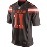 Men's Cleveland Browns Terrelle Pryor Brown Game Jersey