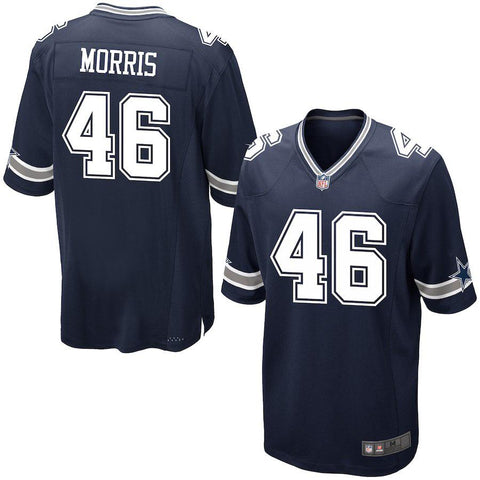 Men's Dallas Cowboys Alfred Morris Navy Game Jersey