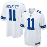 Men's Dallas Cowboys Cole Beasley Nike White Game Jersey