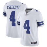 Men's Dallas Cowboys Dak Prescott White Vapor Untouchable Limited Player Jersey