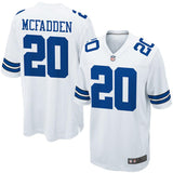 Men's Dallas Cowboys Darren McFadden  White Game Jersey