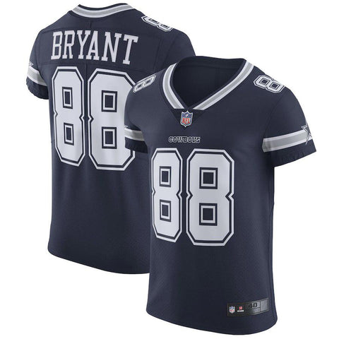 Men's Dallas Cowboys Dez Bryant Navy Vapor Untouchable Elite Jersey