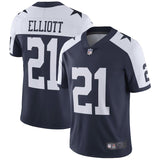 Men's Dallas Cowboys Ezekiel Elliott  Navy Alternate Vapor Untouchable Limited Player Jersey