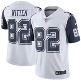 Men's Dallas Cowboys Jason Witten White Vapor Untouchable Color Rush Limited Player Jersey