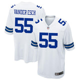 Men's Dallas Cowboys Leighton Vander Esch White Game Jersey