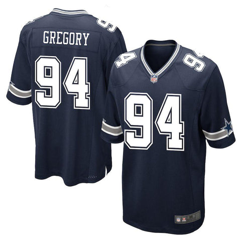 Men's Dallas Cowboys Randy Gregory Navy Game Jersey