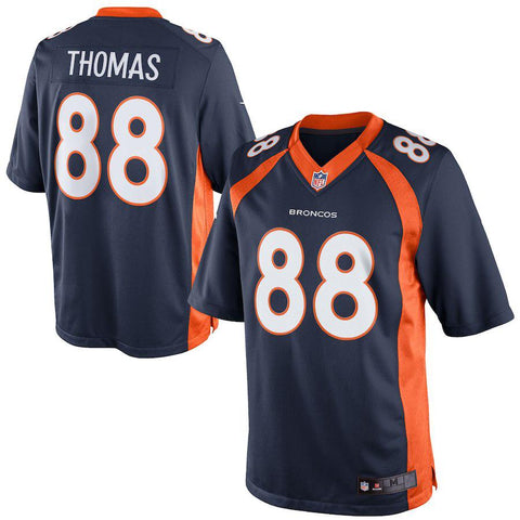 Men's Denver Broncos Demaryius Thomas Navy Blue Alternate Limited Jersey