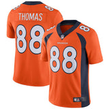 Men's Denver Broncos Demaryius Thomas Orange Vapor Untouchable Limited Player Jersey