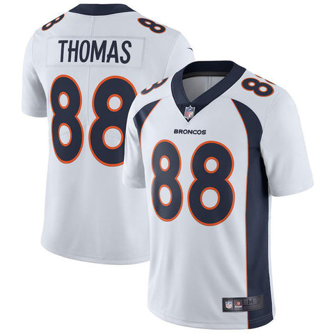 Men's Denver Broncos Demaryius Thomas White Vapor Untouchable Limited Player Jersey