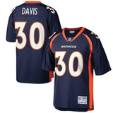 Men's Denver Broncos Terrell Davis Mitchell & Ness Navy Retired Player Jersey