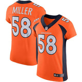 Men's Denver Broncos Von Miller Orange Alternate Vapor Untouchable Elite Jersey