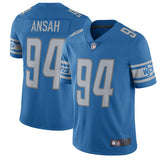 Men's Detroit Lions Ezekiel Ansah Blue 2017 Vapor Untouchable Limited Player Jersey
