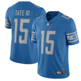 Men's Detroit Lions Golden Tate Blue 2017 Vapor Untouchable Limited Player Jersey