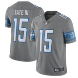 Men's Detroit Lions Golden Tate Steel Vapor Untouchable Color Rush Limited Player Jersey