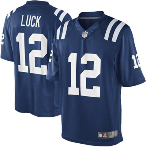 Men's Indianapolis Colts Andrew Luck Royal Blue Team Color Limited Jersey