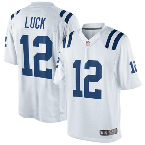 Men's Indianapolis Colts Andrew Luck White Limited Jersey