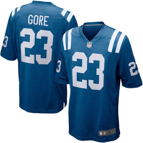 Men's Indianapolis Colts Frank Gore Royal Blue Game Jersey