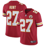 Men's Kansas City Chiefs Kareem Hunt  Red Vapor Untouchable Limited Jersey