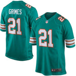 Men's Miami Dolphins Brent Grimes  Aqua Alternate Game Jersey