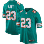 Men's Miami Dolphins Jay Ajayi Aqua Throwback Game Jersey