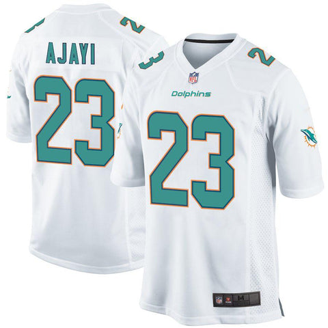 Men's Miami Dolphins Jay Ajayi White Game Jersey
