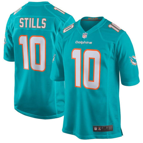 Men's Miami Dolphins Kenny Stills Aqua New 2018 Game Jersey