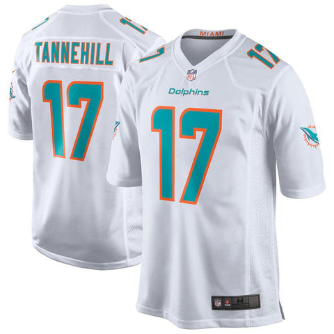 Men's Miami Dolphins Ryan Tannehill White New 2018 Game Jersey