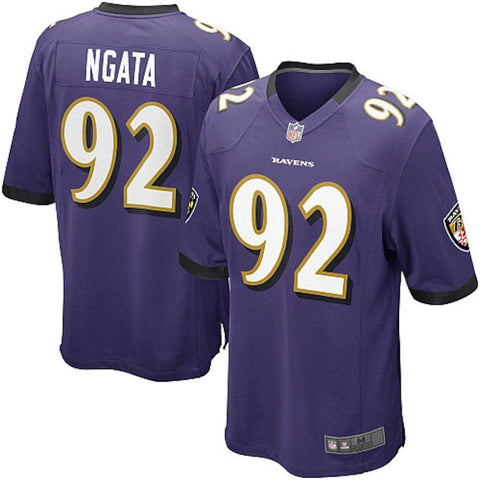 Mens Baltimore Ravens Haloti Ngata Purple Game Jersey