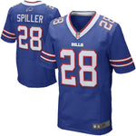 Mens Buffalo Bills CJ Spiller Royal Blue Elite Jersey